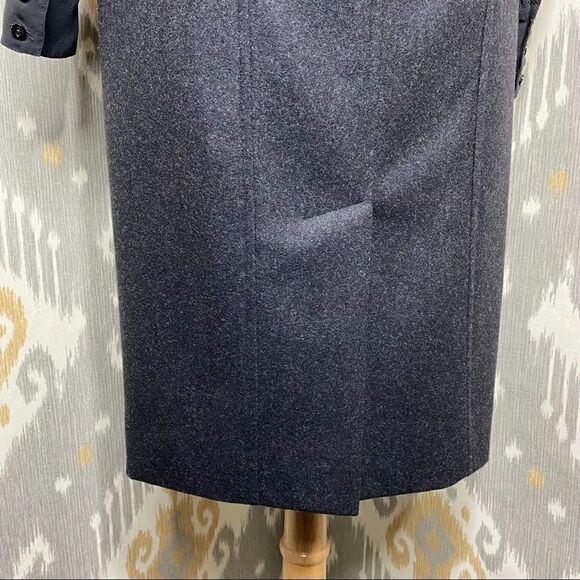 Ralph Lauren Cashmere & Lamb Leather Pencil Skirt - Picture 10 of 16